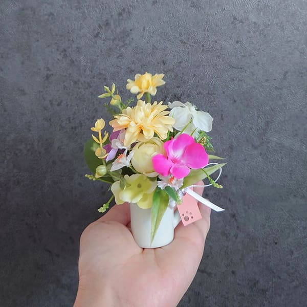 見た目が生花のように美しい